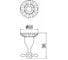 Двойной крючок Savol S-08954C 23602 2
