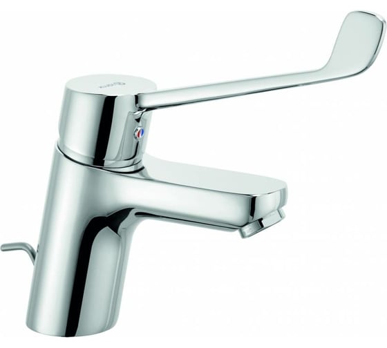 Однорычажный смеситель на умывальник KLUDI PURE&EASY CARE 70, с донным клапаном KL372870565 1