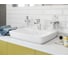 Однорычажный смеситель на умывальник KLUDI PURE&EASY 70, с донным клапаном KL373820565 3