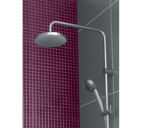 Душевая система KLUDI Dual, без смесителя и термостата, цвет хром KL6609005-00
