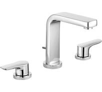 Смеситель на умывальник на 3 отверстия KLUDI PURE&SOLID KL343940575