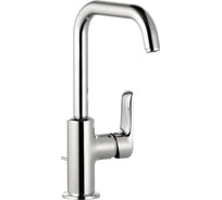 Однорычажный смеситель на умывальник KLUDI PURE&SOLID управление сбоку KL340240575