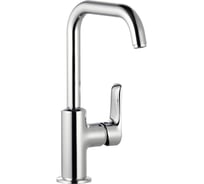 Однорычажный смеситель на умывальник KLUDI PURE&SOLID управление сбоку, c донным клапаном KL340250575