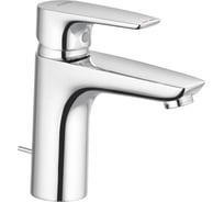 Однорычажный смеситель на умывальник KLUDI PURE&SOLID 100, с донным клапаном KL342900575