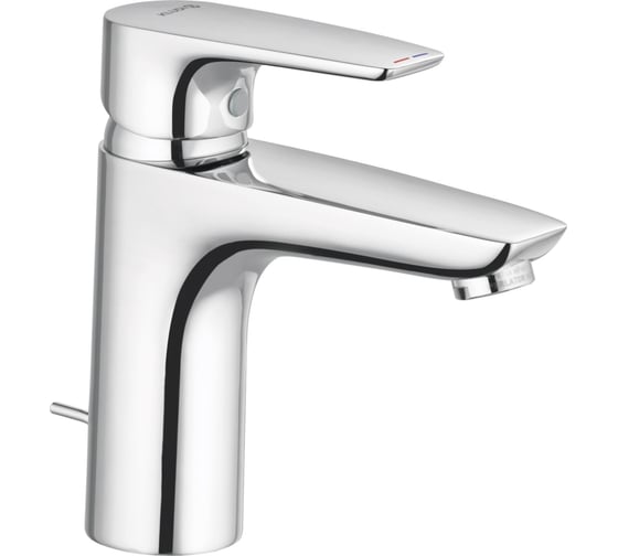 Однорычажный смеситель на умывальник KLUDI PURE&SOLID 100, с донным клапаном KL342900575 1