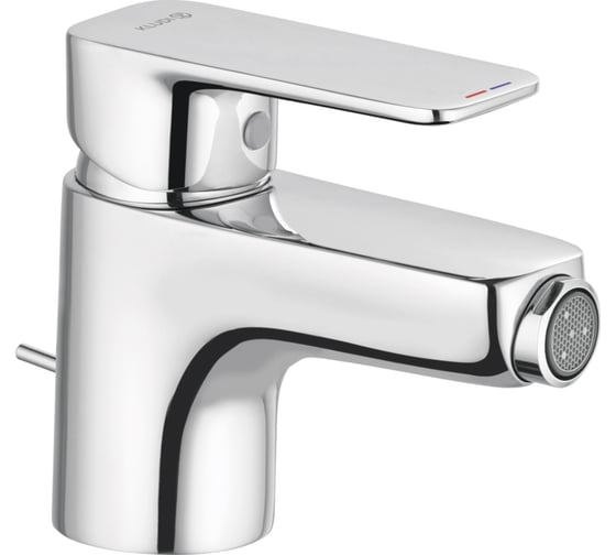 Однорычажный смеситель на биде KLUDI PURE&STYLE с донным клапаном KL402160575