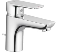 Однорычажный смеситель на умывальник KLUDI PURE&STYLE 75, с донным клапаном KL403820575