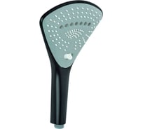 Ручной душ KLUDI Fizz 3 вида струи, цвет черный матовый/хром KL6770039-00