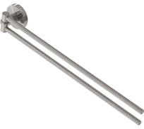 Полотенцедержатель CEZARES двойной поворотный, исполнение сатин RELAX-THD-S-IN