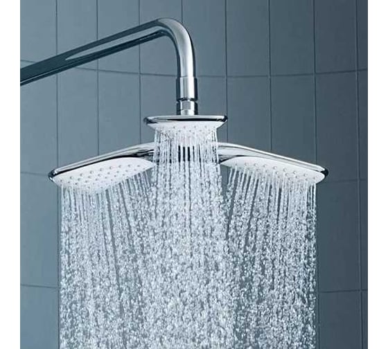 Верхний душ KLUDI Fizz 1 вид струи, цвет хром KL6757805-00