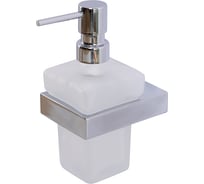 Диспенсер для мыла подвесной Cezares стекло, исполнение хром SLIDER-SOIS-V-01