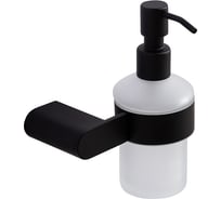 Диспенсер для мыла подвесной Cezares стекло, исполнение черный матовый STYLUS-SOIS-V-NOP