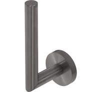 Держатель для туалетной бумаги Cezares вертикальный, исполнение оружейная сталь RELAX-PHV-GM