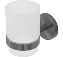 Стакан подвесной Cezares стекло, исполнение оружейная сталь RELAX-TUMS-GM