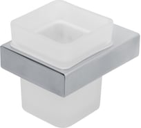 Стакан подвесной Cezares стекло, исполнение хром SLIDER-TUMS-01