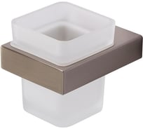 Стакан подвесной Cezares стекло, исполнение сатин SLIDER-TUMS-IN