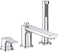 Смеситель для ванны KLUDI Zenta на бортик, хром KL484480565