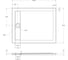 Акриловый поддон BelBagno без сифона TRAY-BB-DUE-AH-100/80-4-W0 6