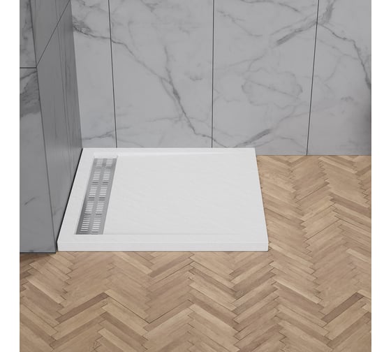 Акриловый поддон BelBagno без сифона TRAY-BB-DUE-A-100-4-W0