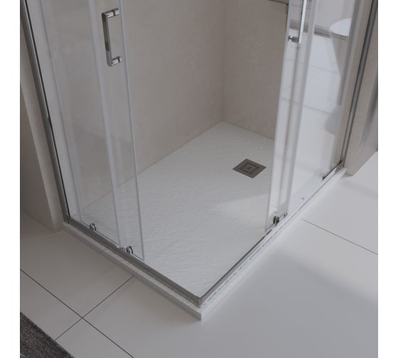Поддон из искусственного мрамора BelBagno TRAY-MR-UNO-AH-140/80-35-W