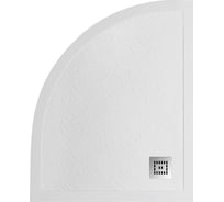 Поддон из искусственного мрамора BelBagno TRAY-MR-UNO-RH-120/80-550-35-W-R
