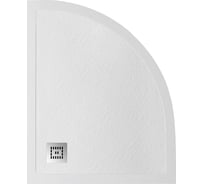 Поддон из искусственного мрамора BelBagno TRAY-MR-UNO-RH-120/90-550-35-W-L