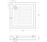 Акриловый поддон BelBagno TRAY-BB-A-95-15-W 9