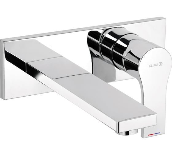 Смеситель для раковины KLUDI Zenta настенный, встраиваемый, хром KL482470565 1
