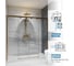 Дверь в душевую нишу GuteWetter GWMPSLD864 215x200 см, цвет фурнитуры бронзовый, цвет стекла бесцветный, стекло закаленное 8 мм / 6 мм, открывание двери левое / правое 4698033048234 5