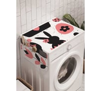 Органайзер для хранения Ambesonne "Пасхальный кролик" на стиральную машину, 45x120 см, cwm_3516