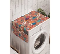 Органайзер для хранения Ambesonne "Дикая плитка" на стиральную машину, 45x120 см, cwm_30875