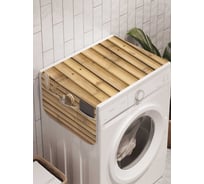 Органайзер для хранения Ambesonne "Прочный бамбук" на стиральную машину, 45x120 см, cwm_4731