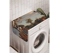 Органайзер для хранения Ambesonne "Деревья на камнях" на стиральную машину, 45x120 см, cwm_4148