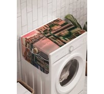 Органайзер для хранения Ambesonne "Водный город" на стиральную машину, 45x120 см, cwm_18038