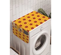 Органайзер для хранения Ambesonne "Красные фрукты" на стиральную машину, 45x120 см, cwm_75312