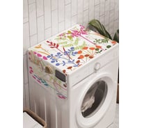 Органайзер для хранения Ambesonne "Природа дарит радость" на стиральную машину, 45x120 см, cwm_3996