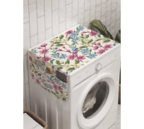 Органайзер для хранения Ambesonne "Песня весны" на стиральную машину, 45x120 см, cwm_8805