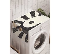 Органайзер для хранения Ambesonne "Полосатая гармония" на стиральную машину, 45x120 см, cwm_3499