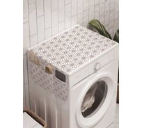 Органайзер для хранения Ambesonne "Клетка весны" на стиральную машину, 45x120 см, cwm_30606