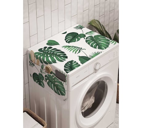 Органайзер для хранения Ambesonne "Папоротниковый дождь" на стиральную машину, 45x120 см, cwm_8072