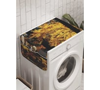 Органайзер для хранения Ambesonne "Листья осени" на стиральную машину, 45x120 см, cwm_8925