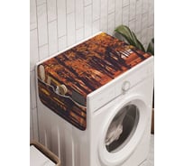 Органайзер для хранения Ambesonne "Осенний парк" на стиральную машину, 45x120 см, cwm_6115