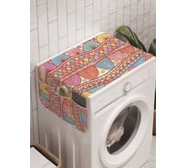 Органайзер для хранения Ambesonne "Этника" на стиральную машину, 45x120 см, cwm_30896