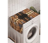 Органайзер для хранения Ambesonne "Оттенки полуночи" на стиральную машину, 45x120 см, cwm_885