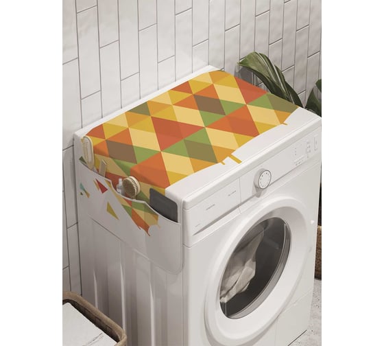 Органайзер для хранения Ambesonne "Стеклянный дождь" на стиральную машину, 45x120 см, cwm_9008 1