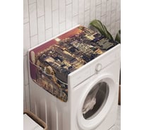 Органайзер для хранения Ambesonne "Ночные истории" на стиральную машину, 45x120 см, cwm_9622