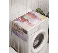 Органайзер для хранения Ambesonne "Гирлянды природы" на стиральную машину, 45x120 см, cwm_9134