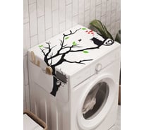 Органайзер для хранения Ambesonne "Кошачья ветка" на стиральную машину, 45x120 см, cwm_9635