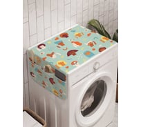 Органайзер для хранения Ambesonne "Разнообразие девушек" на стиральную машину, 45x120 см, cwm_67420