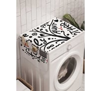 Органайзер для хранения Ambesonne "Семейное дерево" на стиральную машину, 45x120 см, cwm_6938